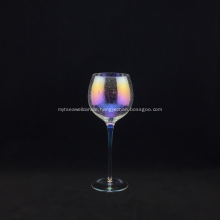 Bubble colorful wine glass set